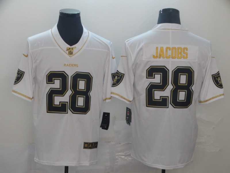 Nike Raiders 28 Josh Jacobs White Gold Vapor Untouchable Limited Jersey,We sell and wholesale Nike Raiders 28 Josh Jacobs White Gold Vapor Untouchable Limited Jersey on line form chian!